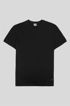 Bisiklet Yaka Logo Detaylı %100 Pamuk Merserize Erkek T-Shirt