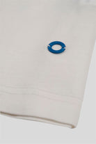 Bisiklet Yaka Logo Detaylı %100 Pamuk Merserize Erkek T-Shirt