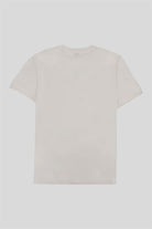Bisiklet Yaka Logo Detaylı %100 Pamuk Merserize Erkek T-Shirt