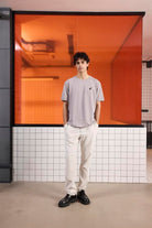 GMG Firenze-Bisiklet Yaka Logo Detaylı Erkek T Shirt-Summer'25-1-Milagron.com