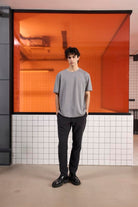 GMG Firenze-Bisiklet Yaka Logo Detaylı Erkek T Shirt-Summer'25-8-Milagron.com