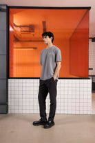 GMG Firenze-Bisiklet Yaka Logo Detaylı Erkek T Shirt-Summer'25-9-Milagron.com