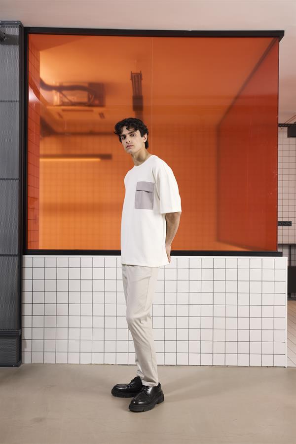 Bisiklet Yaka Modal Erkek T-Shirt
