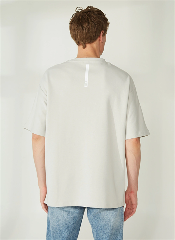 GMG Firenze-Bisiklet Yaka ön Ve Arka şerit Baskılı Erkek T Shirt-TSHIRT-4-Milagron.com