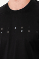 Bisiklet Yaka Önü Rubber Baskılı Erkek T-Shirt