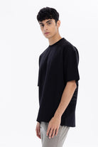 Bisiklet Yaka Oversize Kamuflaj Erkek T-Shirt