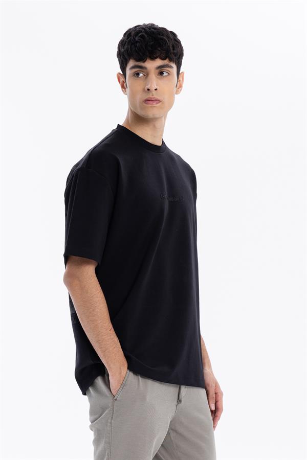 GMG Firenze-Bisiklet Yaka Oversize Kamuflaj T-Shirt-T-Shirts-2-Milagron.com