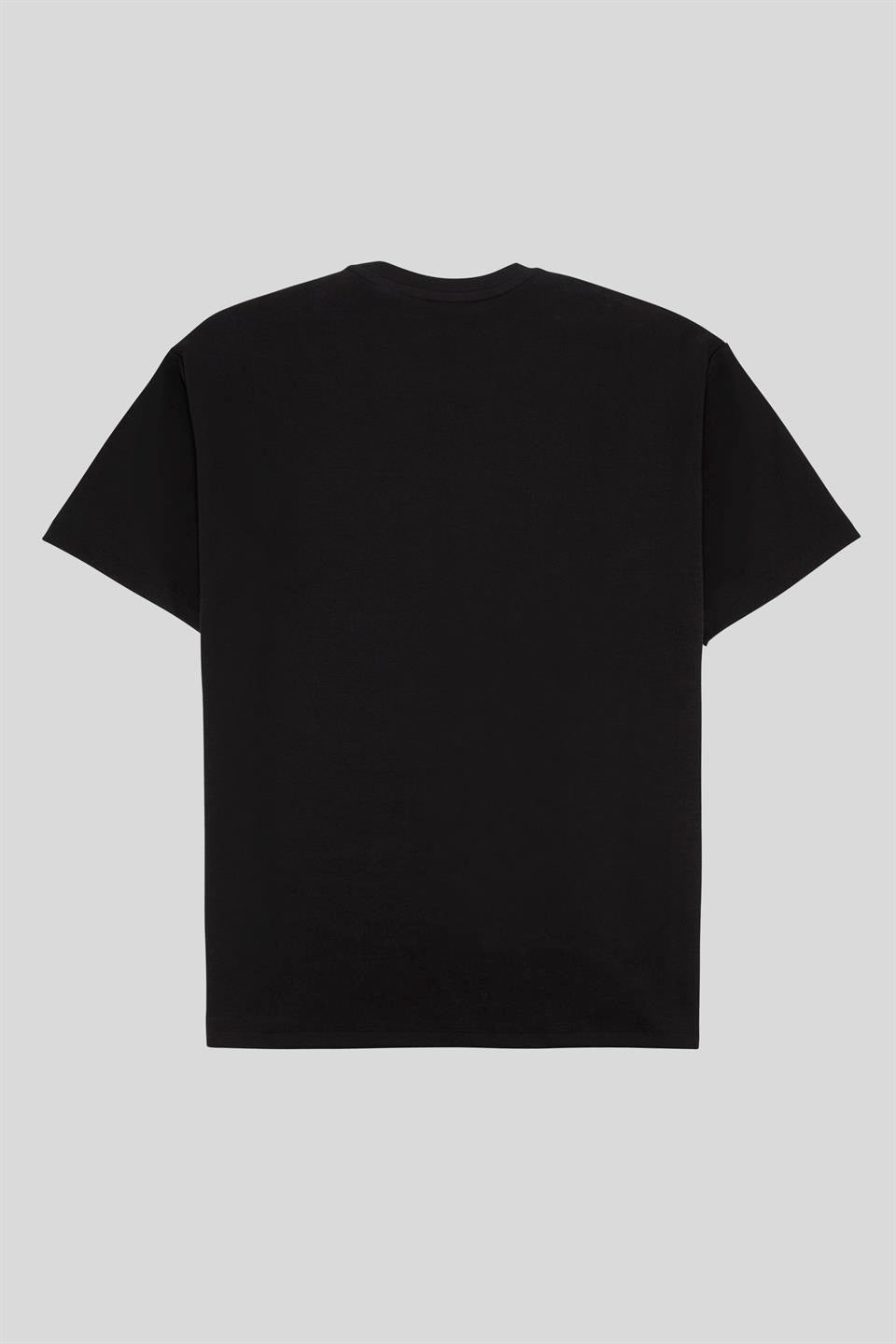 Bisiklet Yaka Rubber Baskılı Erkek T-Shirt
