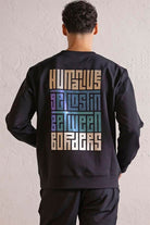 GMG Firenze-Bisiklet Yaka Sırtı Ve Göğsü Baskılı Erkek Sweatshirt-SWEATSHIRT-10-Milagron.com