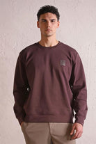 GMG Firenze-Bisiklet Yaka Sırtı Ve Göğsü Baskılı Erkek Sweatshirt-SWEATSHIRT-14-Milagron.com