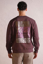 GMG Firenze-Bisiklet Yaka Sırtı Ve Göğsü Baskılı Erkek Sweatshirt-SWEATSHIRT-15-Milagron.com