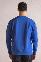 GMG Firenze-Bisiklet Yaka Siyah Beyaz Baskılı Erkek Sweatshirt-SWEATSHIRT-8-Milagron.com