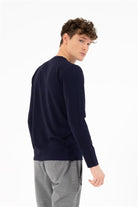 Bisiklet Yaka Slim Fit Basic Erkek Kazak