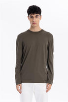 Bisiklet Yaka Slim Fit Basic Erkek Triko Kazak