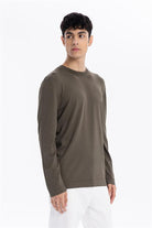 Bisiklet Yaka Slim Fit Basic Erkek Triko Kazak