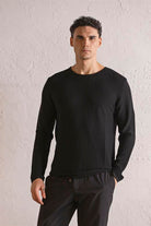 Bisiklet Yaka Slim Fit Erkek Kazak