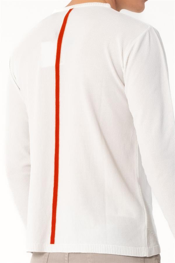 Bisiklet Yaka Slim Fit Erkek Kazak