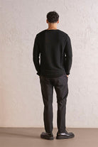 GMG Firenze-Bisiklet Yaka Slim Fit Erkek Kazak-Winter'26-3-Milagron.com
