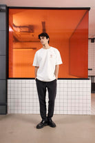 GMG Firenze-Bisiklet Yaka Yeah Baskılı Erkek T Shirt-Summer'25-2-Milagron.com