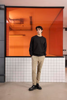 GMG Firenze-Bisiklet Yaka ön Ve Arkası Tasarım Baskılı Erkek Sweatshirt-SWEATSHIRT-2-Milagron.com