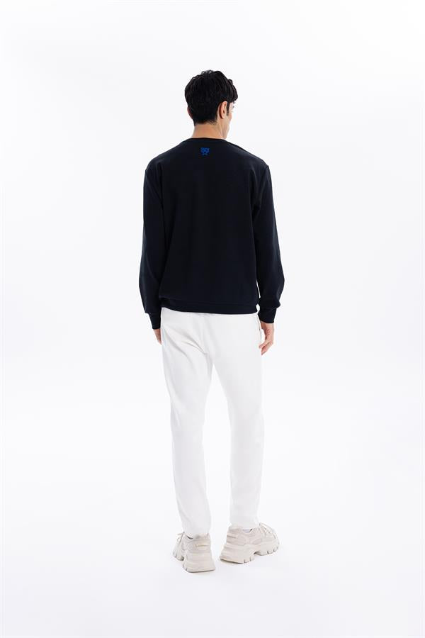 GMG Firenze-Bisiklet Yaka önü Gmg Baskılı Erkek Sweatshirt-SWEATSHIRT-4-Milagron.com