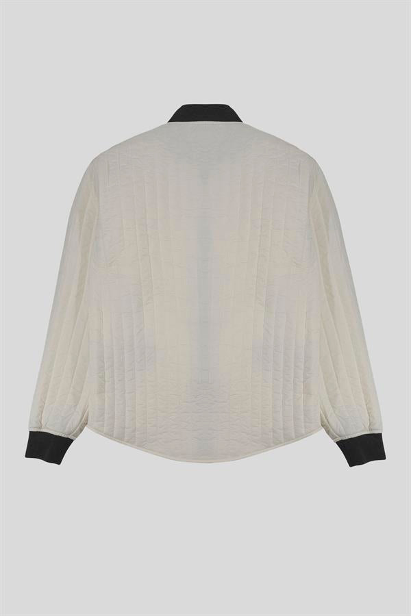 GMG Firenze-Bomber Yaka Kapitone Erkek Mont-MONT-6-Milagron.com