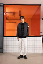 GMG Firenze-Bomber Yaka Kapitone Erkek Mont-MONT-9-Milagron.com