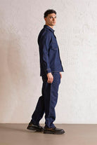 GMG Firenze-Denim Regular Fit Erkek Dış Gömlek-GÖMLEK-2-Milagron.com
