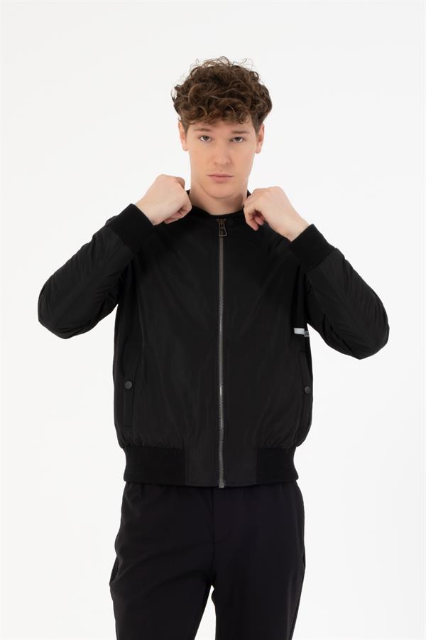 Dik Yaka Bomber Erkek Mont
