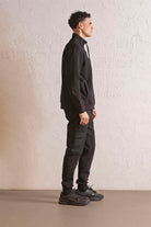 GMG Firenze-Dik Yaka Fermuar Ve çıtçıt Detaylı Erkek Sweatshirt-SWEATSHIRT-8-Milagron.com