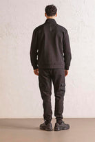 GMG Firenze-Dik Yaka Fermuar Ve çıtçıt Detaylı Erkek Sweatshirt-SWEATSHIRT-9-Milagron.com