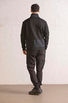 GMG Firenze-Dik Yaka Garni Detaylı Erkek Sweatshirt-SWEATSHIRT-3-Milagron.com