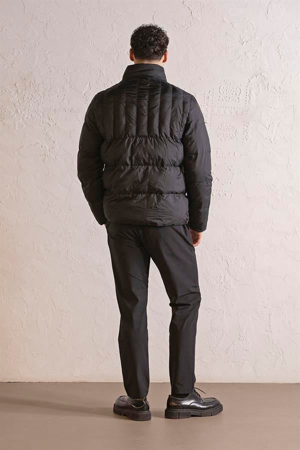 GMG Firenze-Dik Yaka çift Taraflı Basic Erkek Mont-MONT-17-Milagron.com