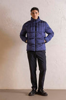 GMG Firenze-Dik Yaka çift Taraflı Basic Erkek Mont-MONT-8-Milagron.com