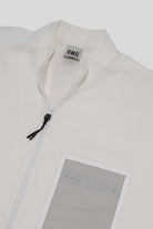 Fermuar Detaylı Bomber Yaka Flexi Baskılı Erkek T-Shirt