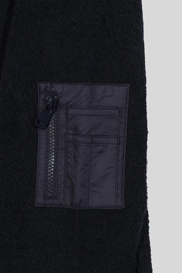 GMG Firenze-Fermuar Detaylı Oversize Erkek Sweatshirt-Sweatshirts & Hoodies-3-Milagron.com