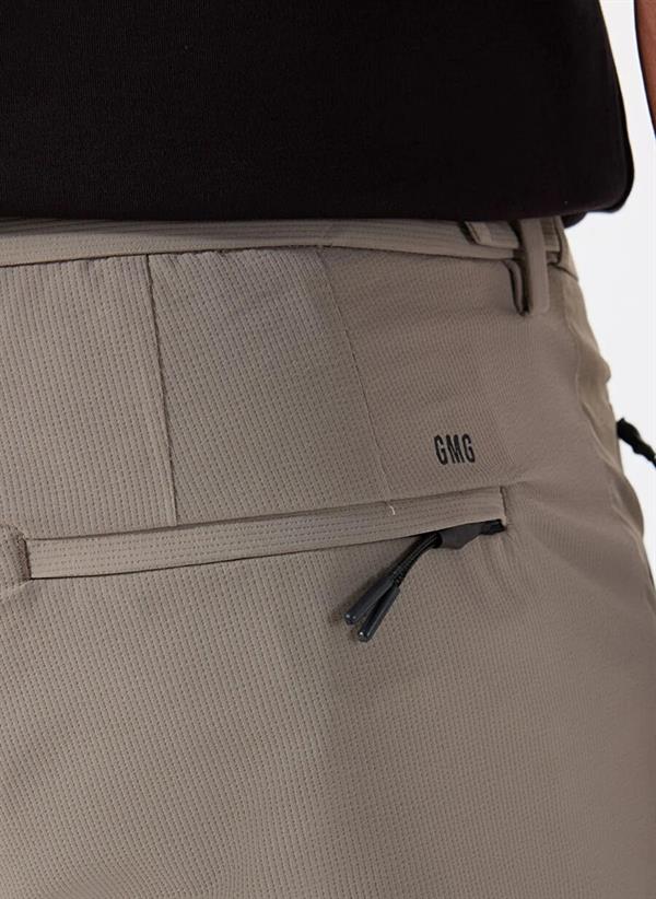 GMG Firenze-Fermuarlı Dik Cep Technic Kumaşlı Slim Fit Erkek Pantolon-PANTOLON-10-Milagron.com
