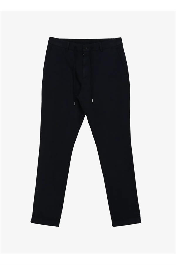 Fleto Cepli Bağcıklı Regular Fit Erkek Pantolon