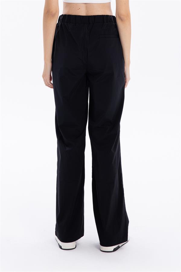 GMG Firenze-Gofre Desenli Bağcıklı Regular Kadın Dokuma Pantolon-//Özel Fi̇yatlar-18-Milagron.com