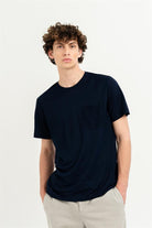 GMG Firenze-Göğüs Cepli Bisiklet Yaka Slim Fit T-Shirt-T-Shirts-2-Milagron.com