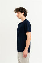 GMG Firenze-Göğüs Cepli Bisiklet Yaka Slim Fit T-Shirt-T-Shirts-5-Milagron.com