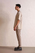 GMG Firenze-I Am Another Baskılı Oversize Erkek T Shirt-KISA KOL-12-Milagron.com