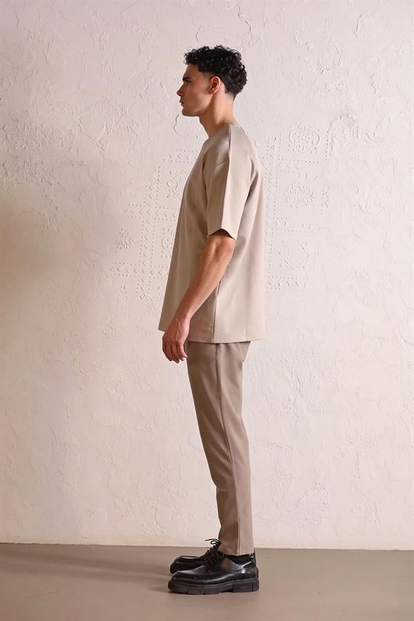 GMG Firenze-I Am Another Baskılı Oversize Erkek T Shirt-KISA KOL-12-Milagron.com