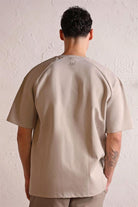 GMG Firenze-I Am Another Baskılı Oversize Erkek T Shirt-KISA KOL-15-Milagron.com