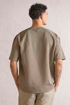 GMG Firenze-I Am Another Baskılı Oversize Erkek T Shirt-KISA KOL-5-Milagron.com