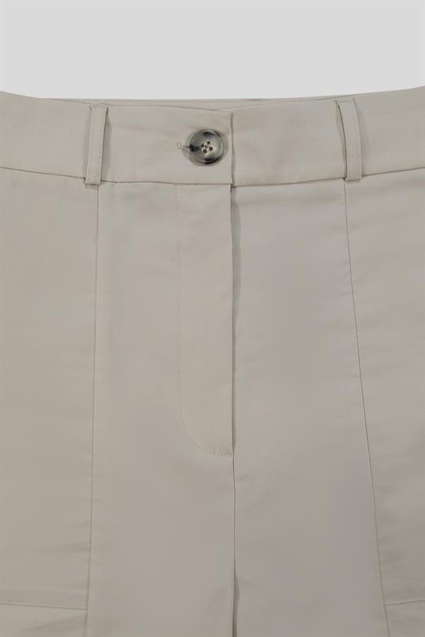GMG Firenze-İstanbul Cepli Dikiş Detaylı Kadın Pantolon-Pantolon-8-Milagron.com