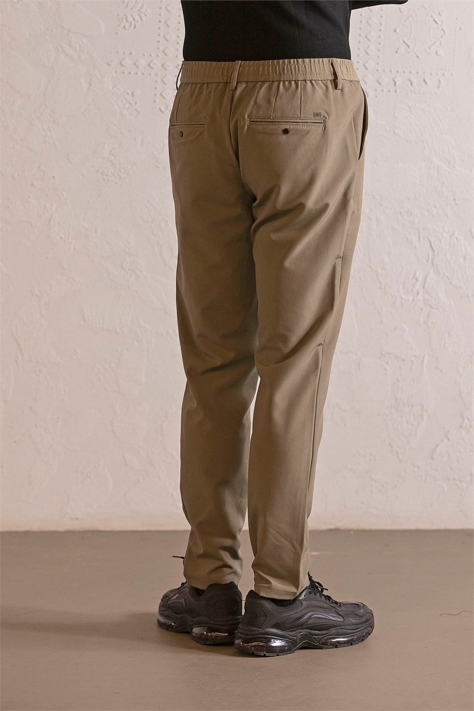 GMG Firenze-Beli Lastikli Ve Bağcıklı Cepleri Çıtçıtlı Jogger Erkek Pantolon-Pantolon-3-Milagron.com