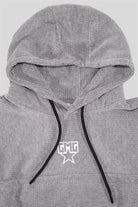 GMG Firenze-Kapüşonlu Baskı Detaylı Kadife Erkek Sweatshirt-SWEATSHIRT-6-Milagron.com