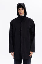 GMG Firenze-Kapüşonlu Çıtçıt Ve Fermuar Kapamalı Erkek Trench-Winter'26-3-Milagron.com