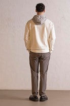 GMG Firenze-Kapüşonlu Fermuar Ve Çıtçıt Detaylı Garnili Erkek Sweatshirt-SWEATSHIRT-3-Milagron.com